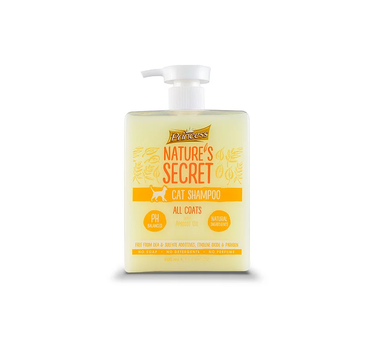 Nature’s Secret Cat Shampoo All Coats with Apricot Oil 500ml